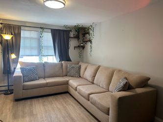 Beige Sectional