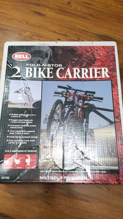 2 bike Carrier. BELL fold n store
