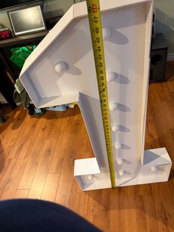 Cardboard number 1