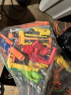 Bag Full Of Play Guns
