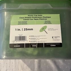 Plastic Cap Nails 