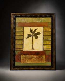 Tropical Banana Tree Framed Wall Art