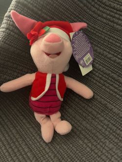 🎄🐷 Disney Piglet Christmas Plush – NWT 🐷🎄