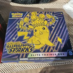 Pokemon surging spark elite trainer box