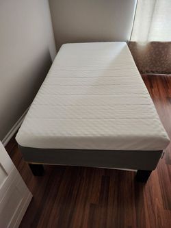 Ikea mattress with bed base
