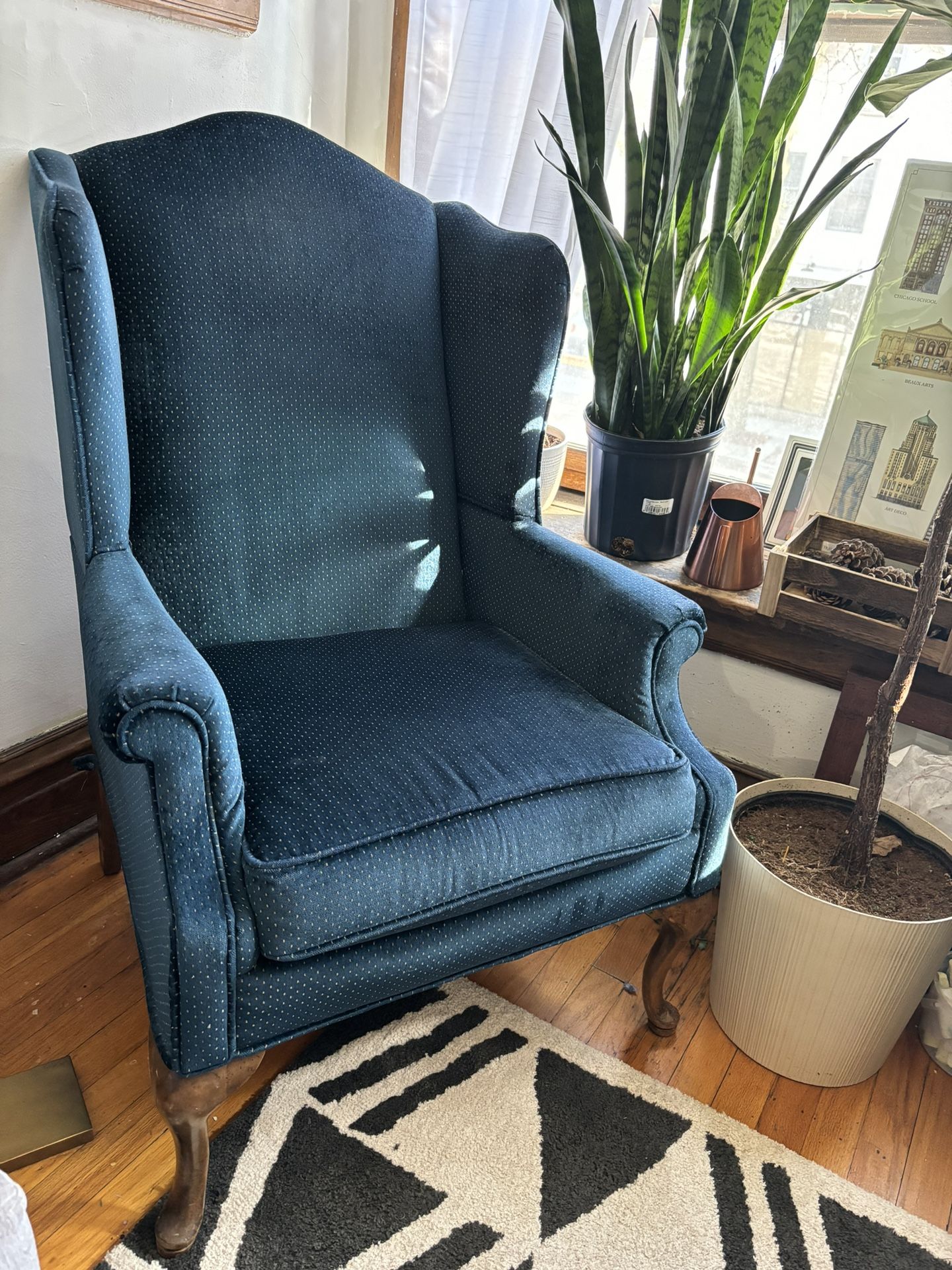 Wing Back Chair 