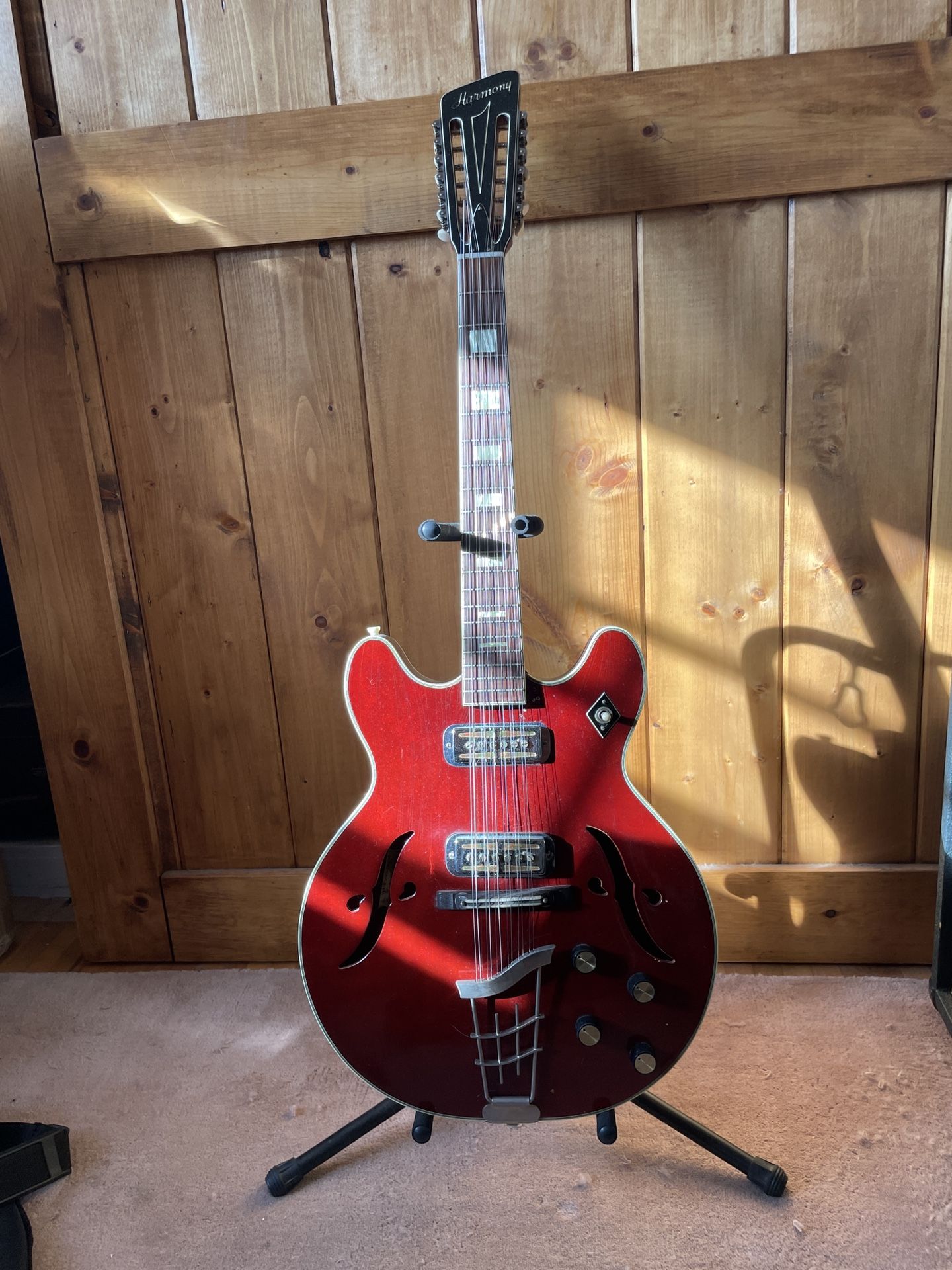 Harmony H79 12 String Hollow Body Guitar
