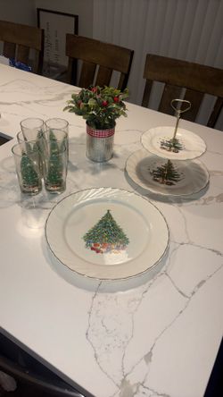 Antique Christmas Set