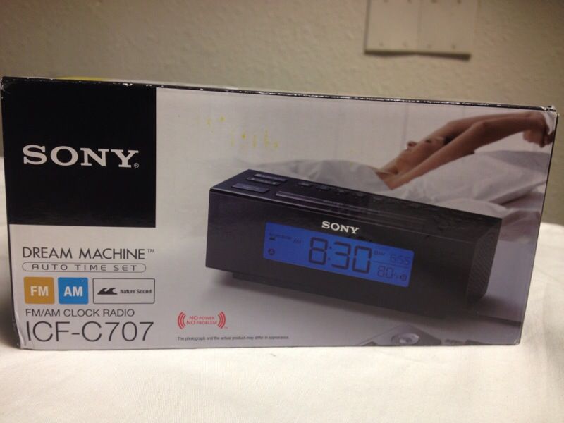 Sony alarm clock radio