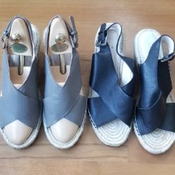 Caslon Espadrilles Wedge Sandals Women Size 8 1/2 $25  Each Pair