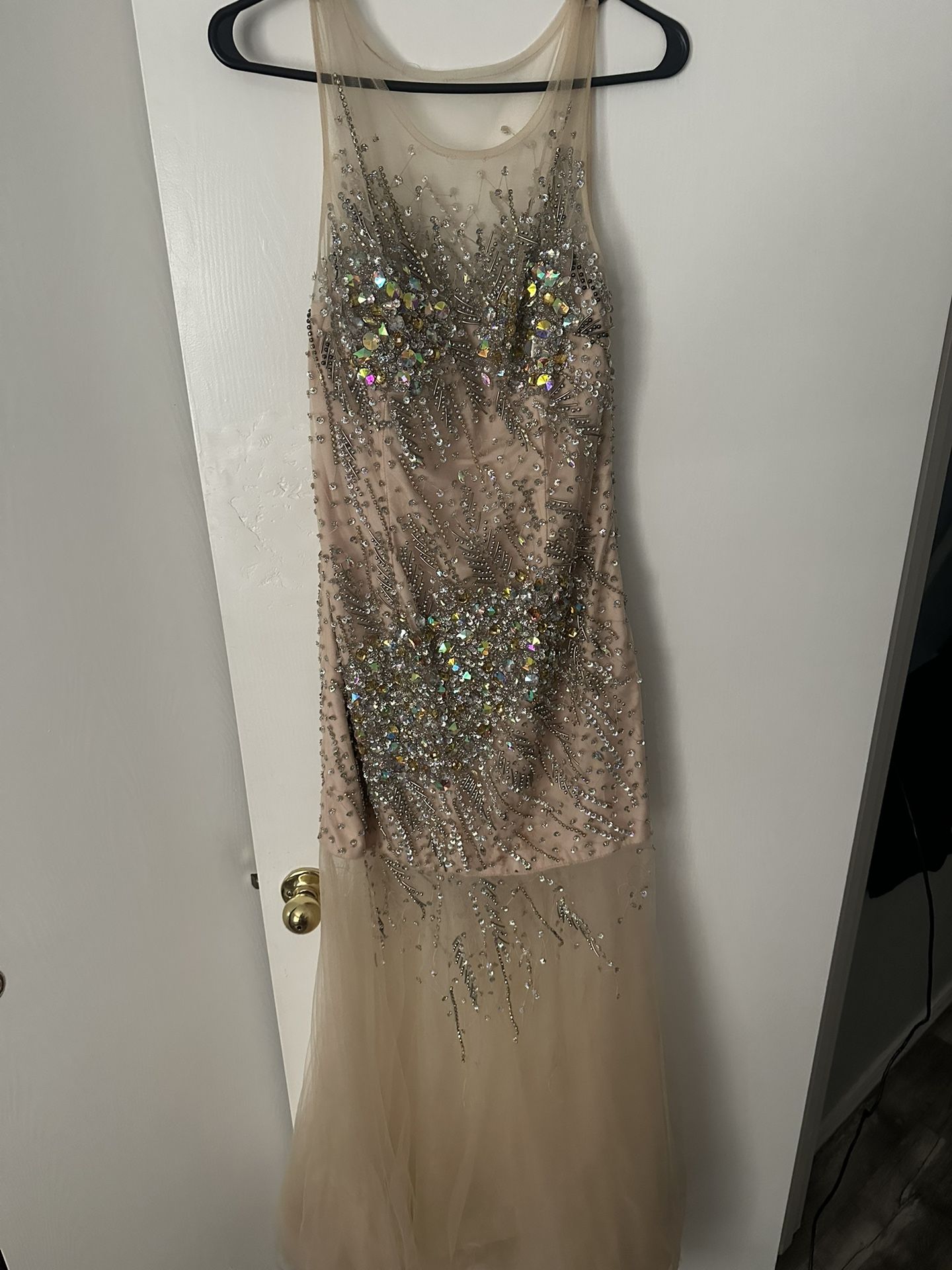Beige Prom Dress! 