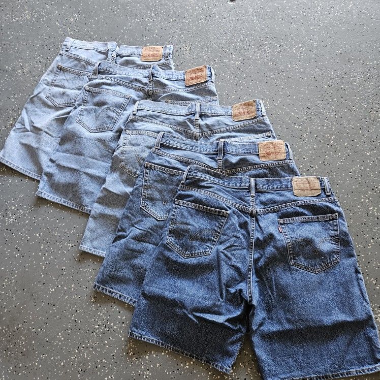 Mens Levi Denim Shorts
