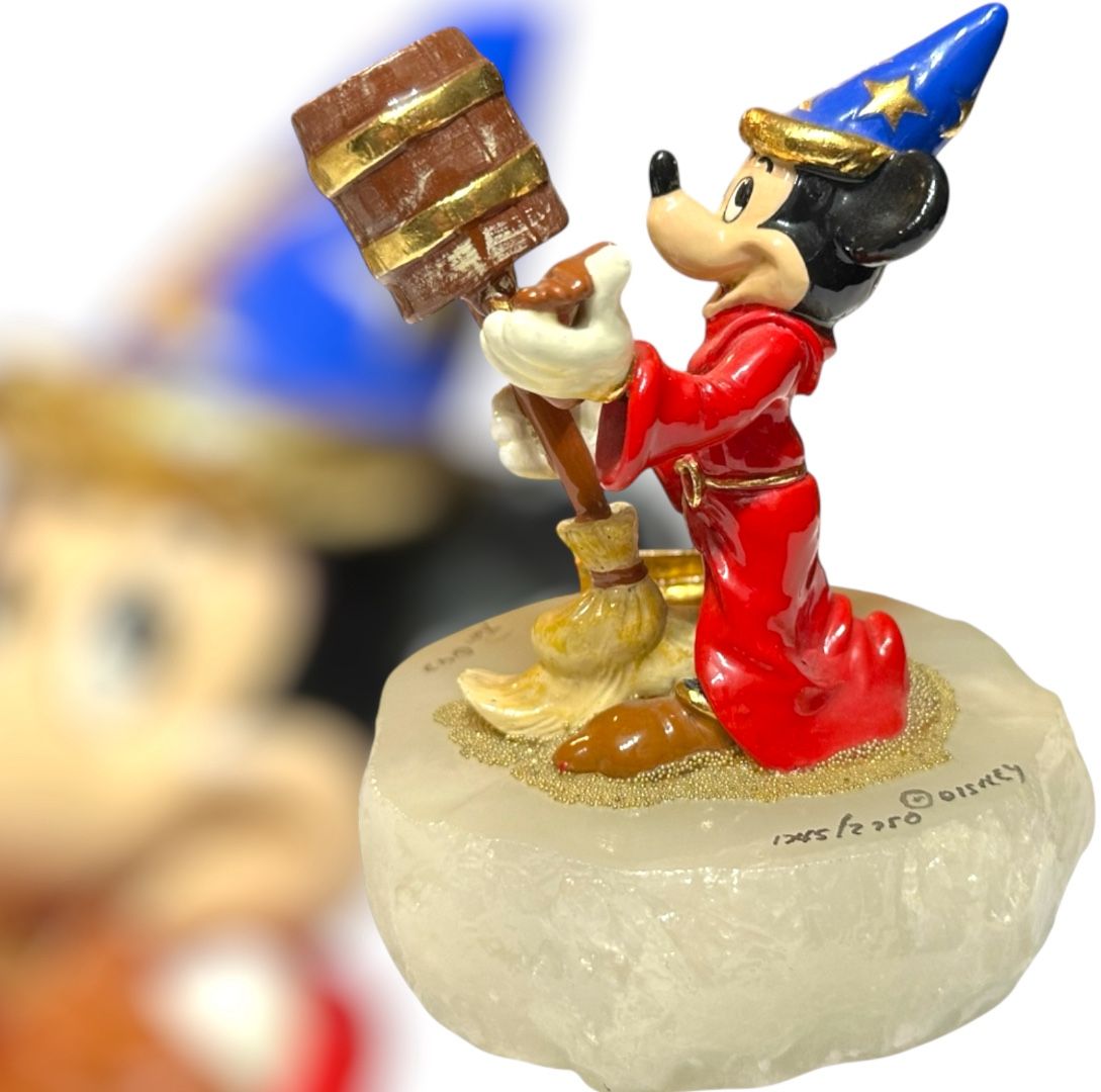 Vintage Disney 1993 Ron Lee FANTASIA Sorcerers Apprentice Figurine-Rare Ltd Ed.