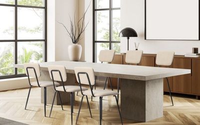 Pick Up From Mount Juliet 37122..New Dinning Chairs Only Set of 6, Modern Kitchen Chairs with Upholstered Cushion Seat & Metal Legs With Box Packing