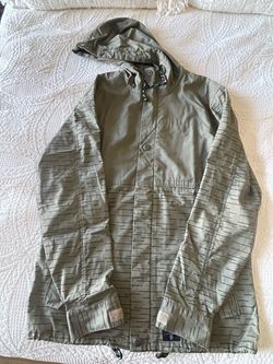 Electric Men's Lightweight Hooded Field Jacket - Sage Green Pattern - Size M