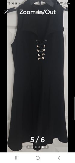 Vintage Black Fit & Flair dress