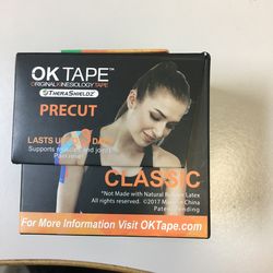 OK TAPE Uncut Kinesiology Tape Roll