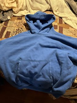 Yeezy Gap Hoodie Blue Size Large