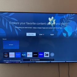 65" Samsung 4K Smart TV (2024) + Wall Mount + Apple TV Bundle!