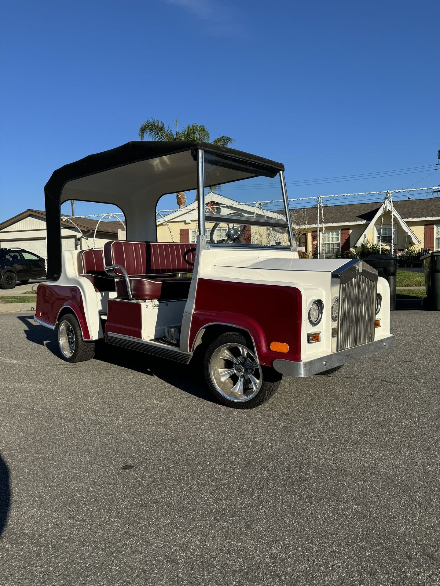 Rolls Royce Golf Cart