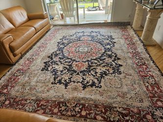 Persian Rug wool and silk