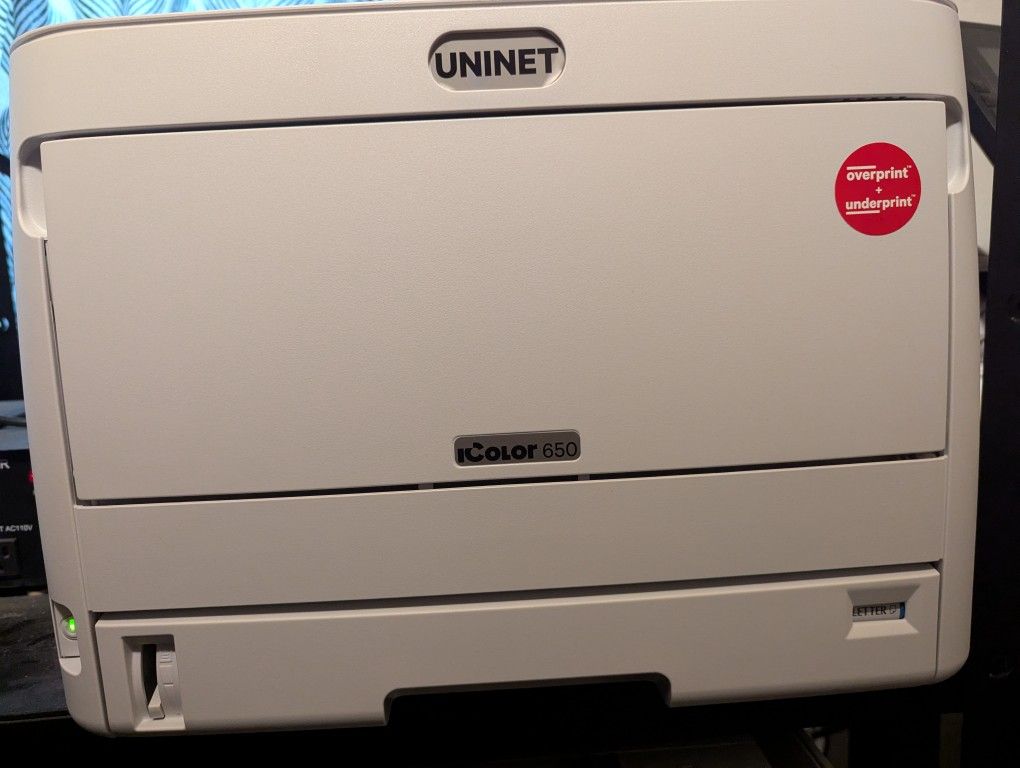 iColor 650 White Toner Printer