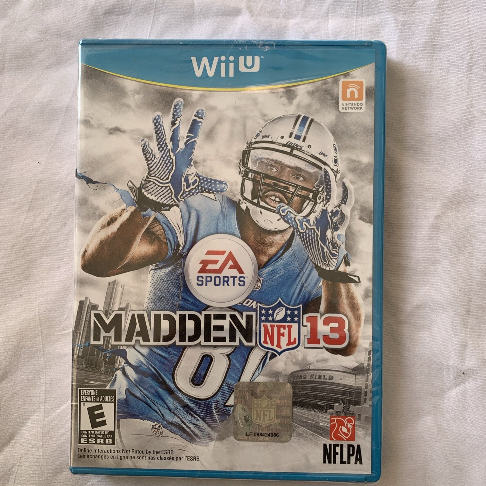 Madden NFL 13 (Nintendo Wii U, 2012) SEALED