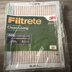 16x20x1 filters 6 pk
