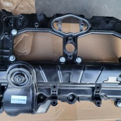 MITZONE N20 Engine Valve Cover with Gasket Bolts Kit & Oil Cap For BMW 2012-2018 528i 528i xDrive 328i 328i GT xDrive 320i x5 x3 X1 428i z4 2.0L Repla