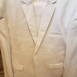 Mens 2xl 3 Pc White Suite