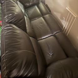 FREE LEATHER COUCH 