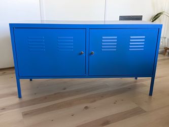 Blue IKEA Locker Cabinet
