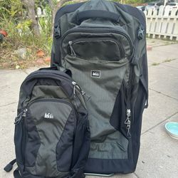 REI Stratocruiser Suitcase & Backpack
