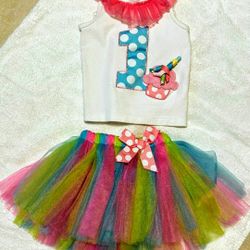 Cute Outfit For A 1 Yr Old  Colorful 