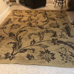 7’9”x 9’ Hooked Rug