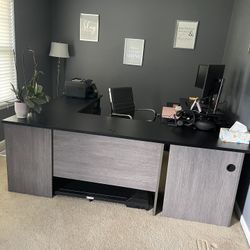 U Shape Desk 