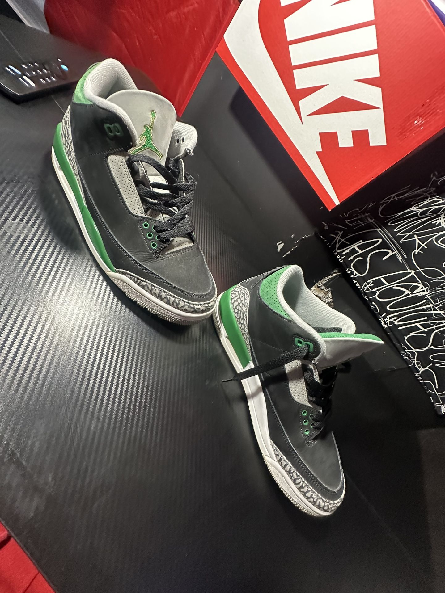 pine green 3s
