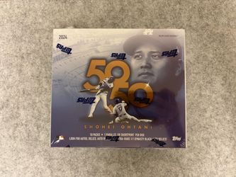 2024 Topps Shohei Ohtani 50/50 box