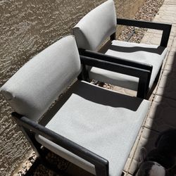 OutDoor Chairs Set Of 2 .