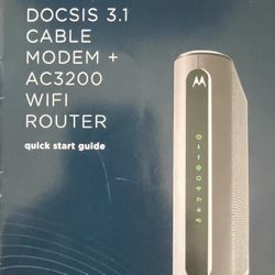 Motorola MG8702 | DOCSIS 3.1 Cable Modem + Wi-Fi Router...