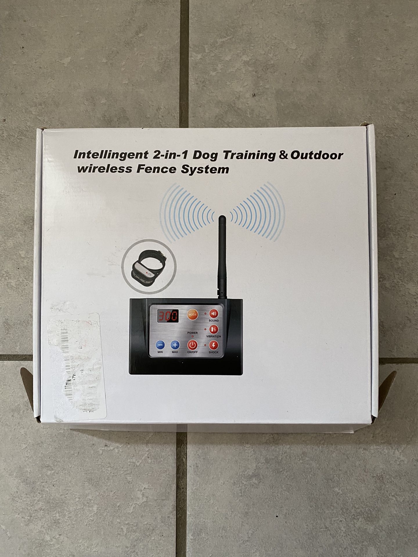 Intelligent 2-in-1 Dog Training & Outdoor Wireless Fence System