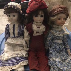 Porcelain Dolls From Germany In The 70’s-80’s $10 OBO
