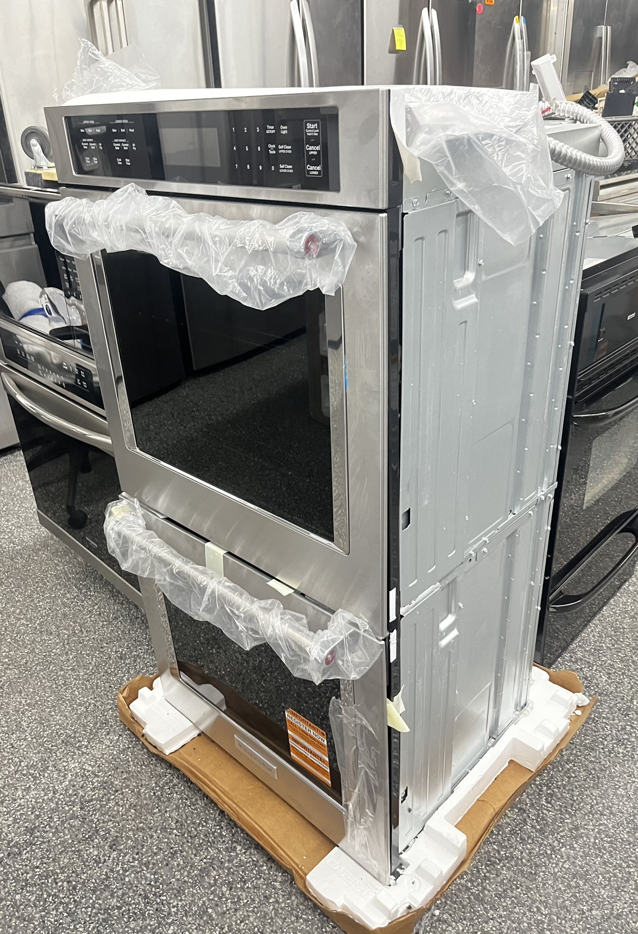 KitchenAid 27” Double Wall Oven With Air Fry New