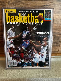 1999 Beckett Basketball Michael Jordan NBA All Stars Magazine #103 PSA