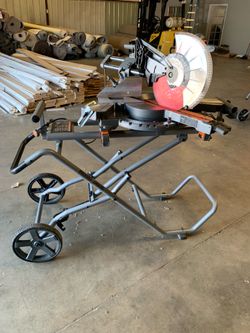 Ridgid R4221 sliding miter saw