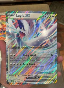 Pokemon Card Lugia ex 017/034 Jumbo Holo Promo