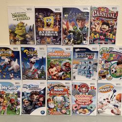 Nintendo Wii Games 