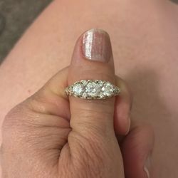 Vintage Look Sterling Silver Ring