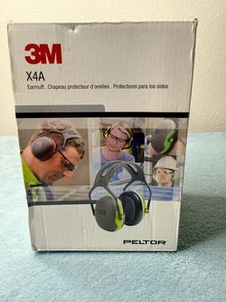 3M Peltor X4A Earmuff Hearing Protection