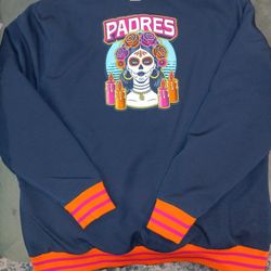 Nike  2026 PADRES JACKET Sz. XL (Day Of the Dead)